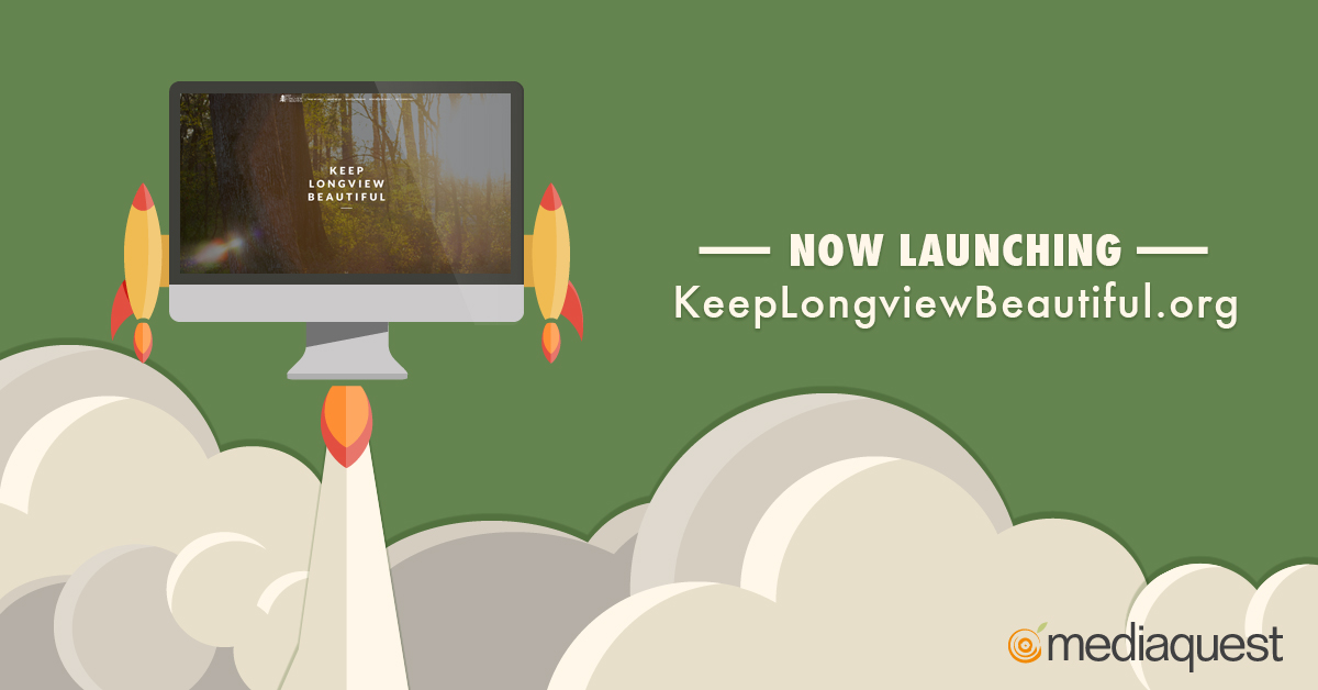 Keep Longview Beautiful Website Launch