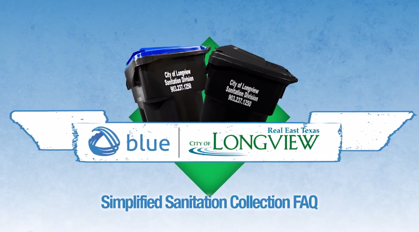Infographic Video for The City of Longview’s Recycling Campaign