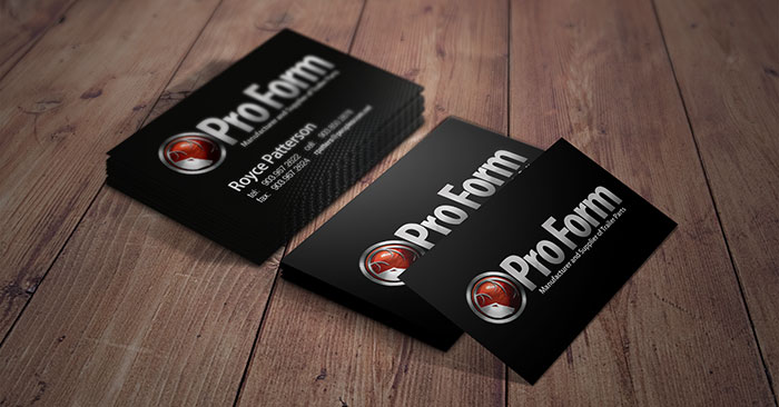ProForm Business Card Mockup