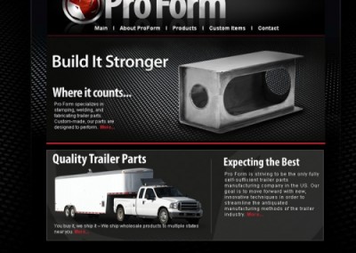 ProForm Website