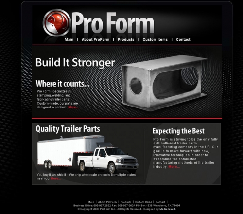 ProForm Website