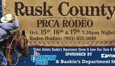 Rusk County PRCA Rodeo Billboard