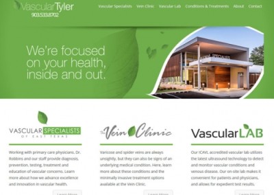 Vascular Tyler Website